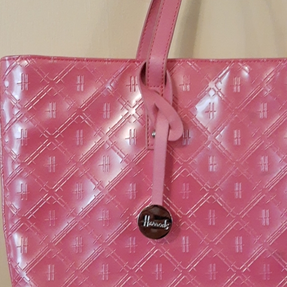 Harrods Bags Rare Pink Harrods Purseshoulder Baghandbag Poshmark